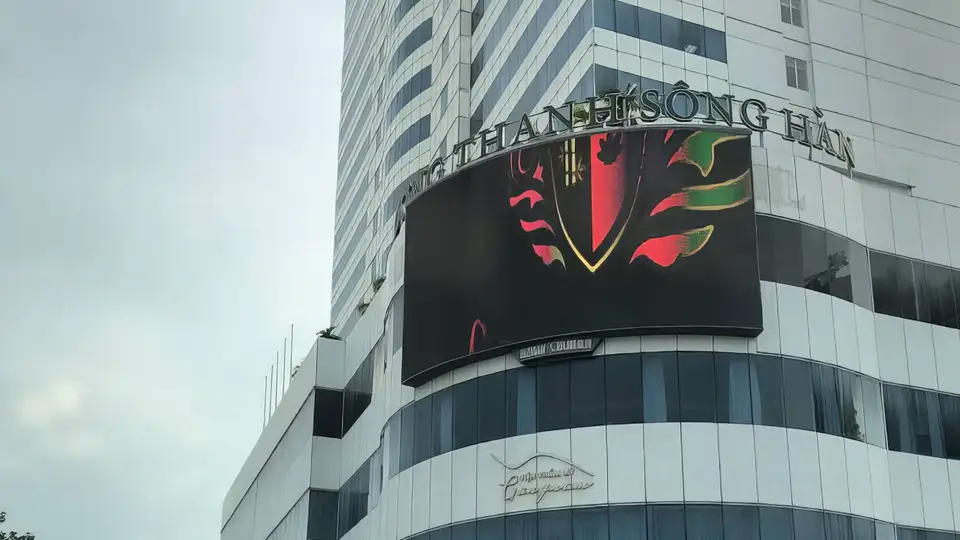 다낭 무엉탄 송한 호텔의 건물 외관